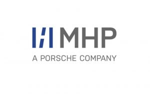 MHP – A Porsche Company Logo